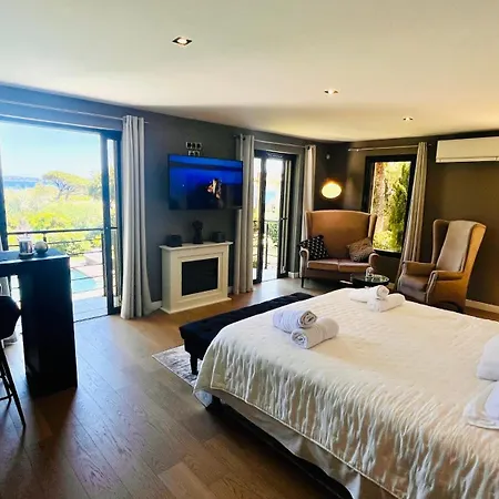 Luxueuse Vue Avec Piscine Golfe De St Tropez 14 Personnes